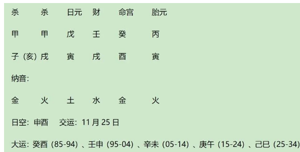 著名女歌手张靓颖八字赏析（八字真人在线算命）
