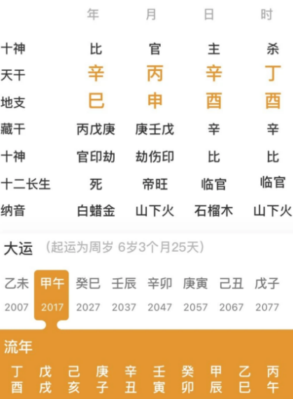 什么是“两神成象”的八字（八字真人在线算命）