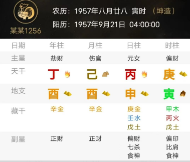 财重压身的八字（八字真人在线算命）