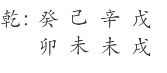 算卦一条街生辰八字算命：曹可凡生日生辰八字命盤分析