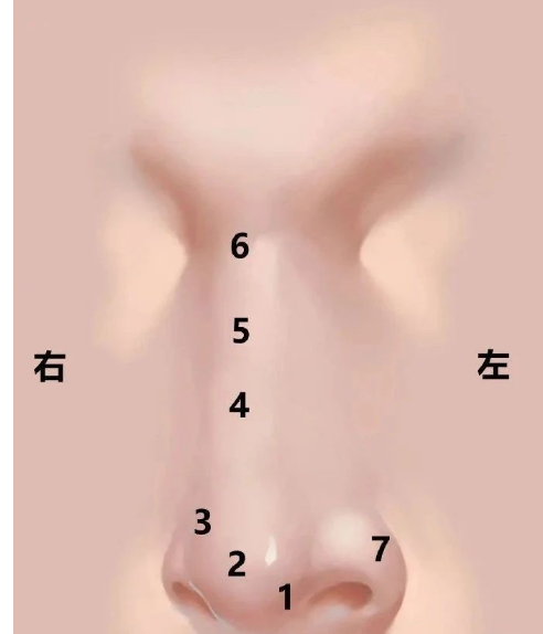 鼻子长痣，各有什么说法？算命真人一对一